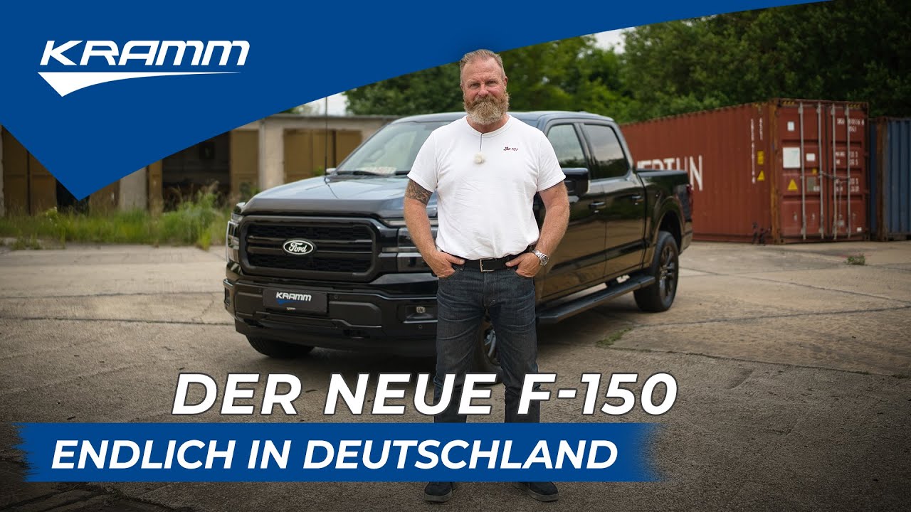 Der neue Ford F-150 endlich in Deutschland erhältlich | US CARS GERMANY by KRAMM