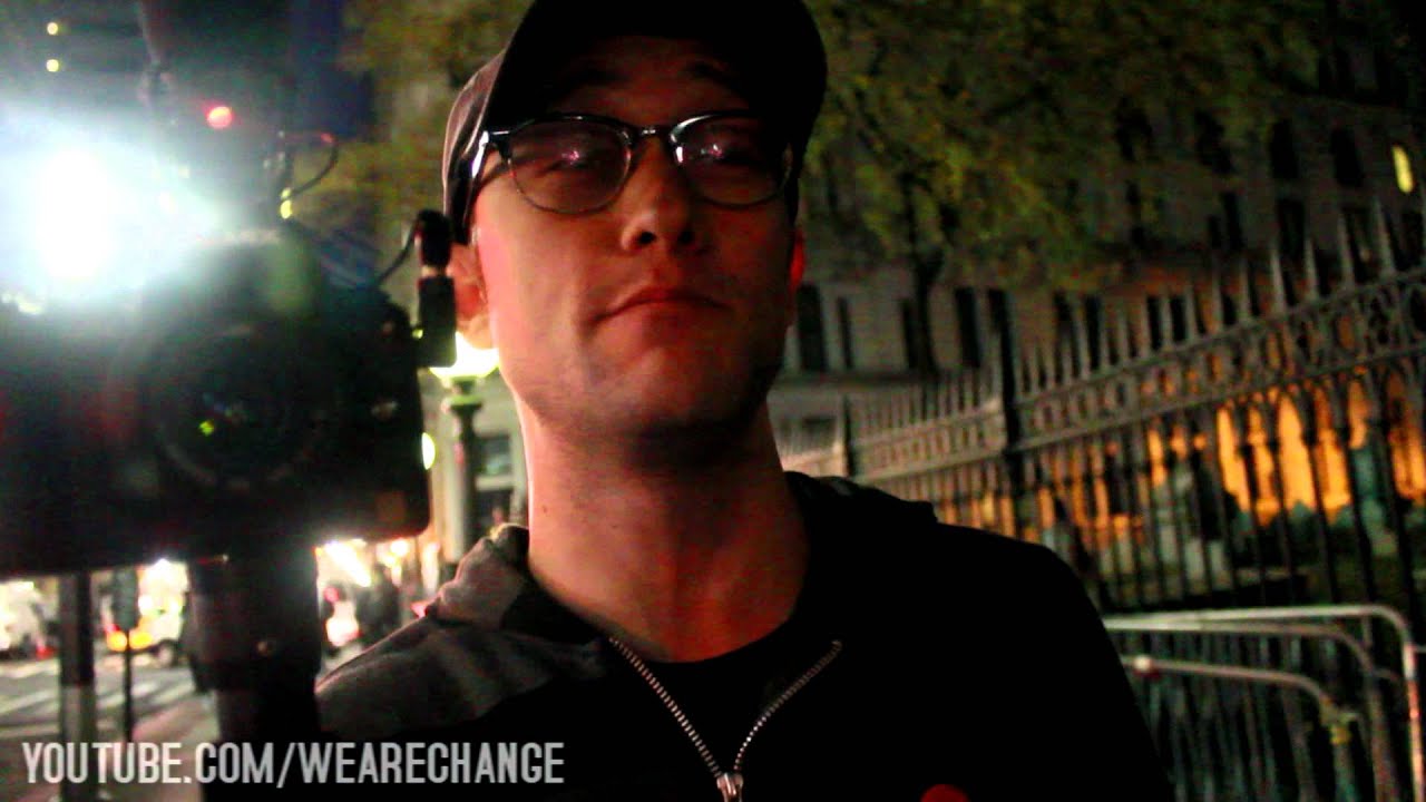 Joseph Gordon-Levitt @ Occupy Wall Street
