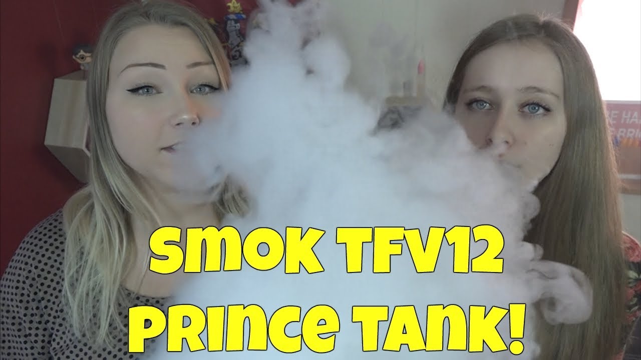 Smoktech TFV12 Prince Sub-Ohm Tank Review ft. MY LIL SIS! | TiaVapes Review