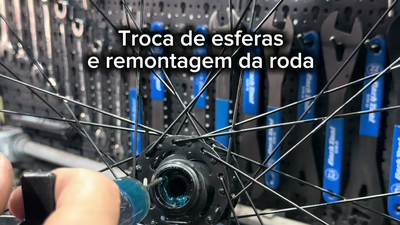 Passo a passo lubrificação de cubo