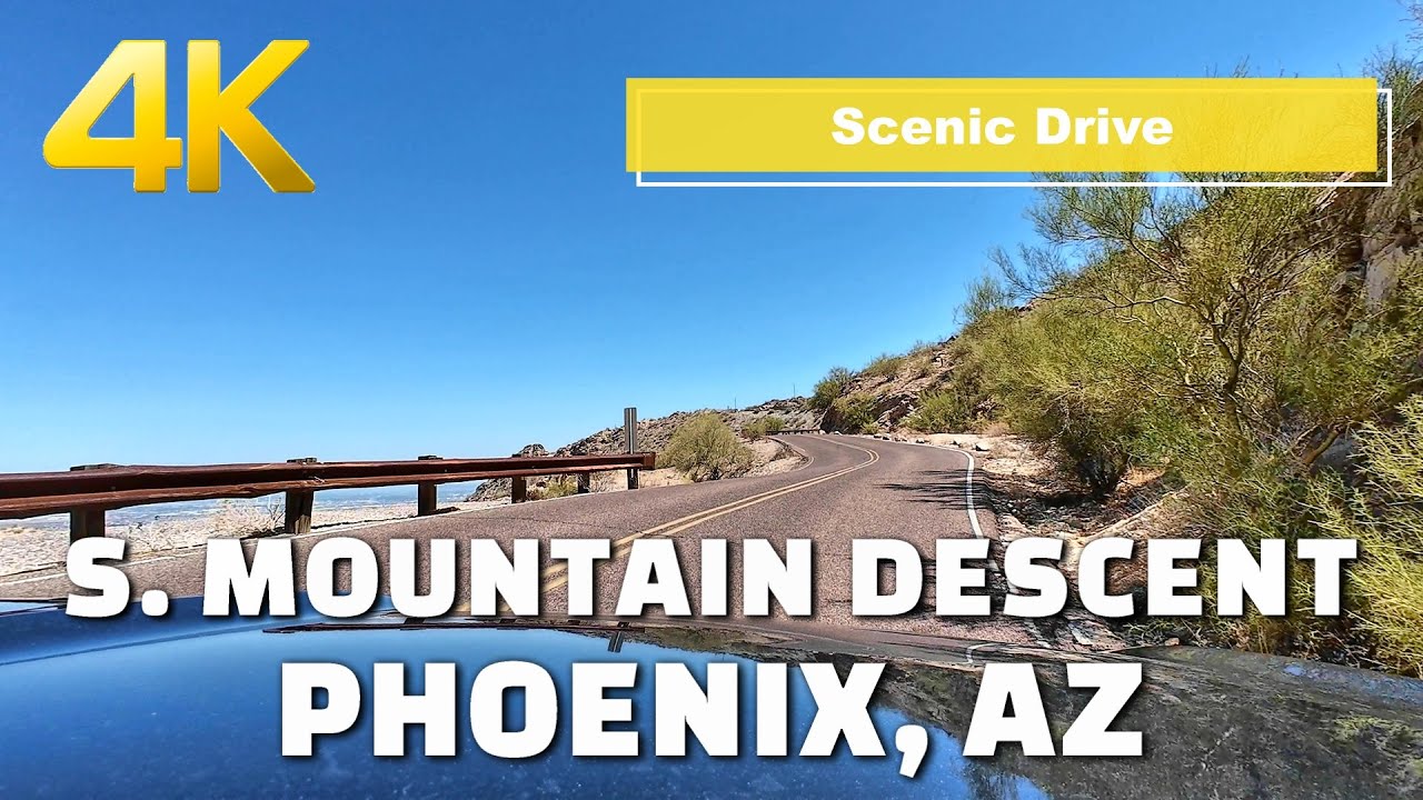 "Descending S. Mountain" Phoenix, AZ 