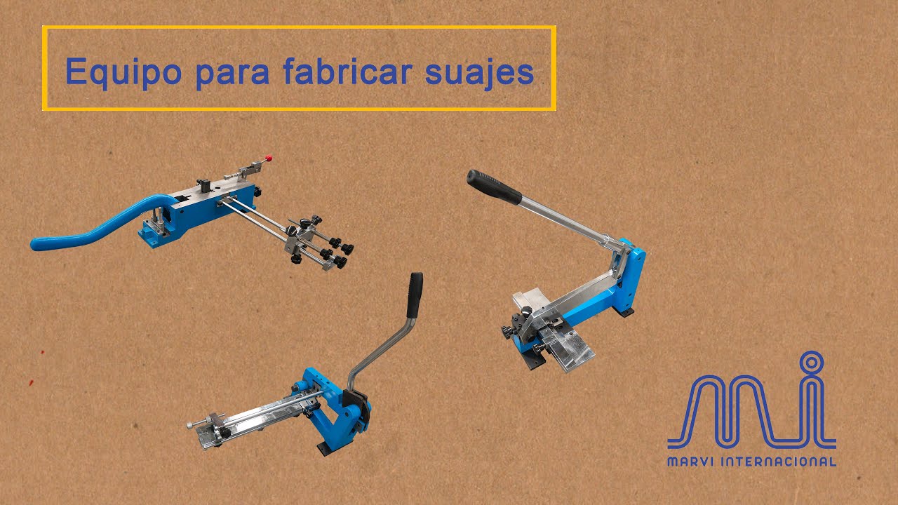 Marvi Internacional Equipo para fabricar suajes planos