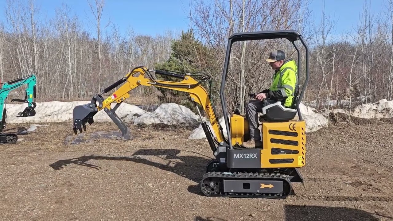 CFG MX12RX Mini Excavator