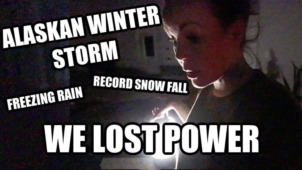 ЗИМНИЙ ШТОРМ НА АЛЯСКЕ | ОТСУТСТВИЕ ЭЛЕКТРОЭНЕРГИИ | ЛЕДЯНОЙ ДОЖДЬ | Сомерс, Аляска