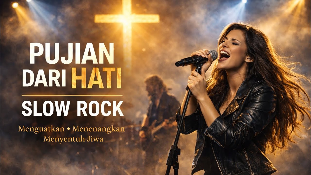 PUJIAN & PENYEMBAHAN | Kumpulan Lagu Rohani Slow Rock yang Menenangkan Hati | #lagurohani #slowrock