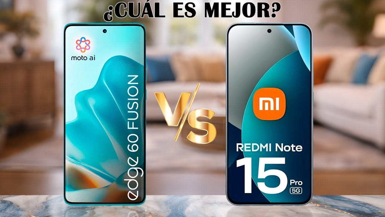 Motorola Edge 60 Fusion VS Xiaomi Redmi Note 15 Pro
