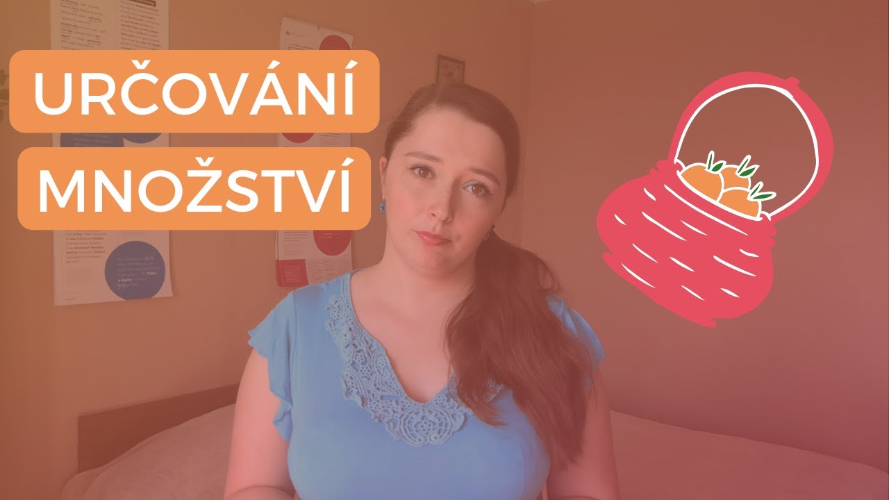 Určování množství v angličtině | A few, a little X few, little; much, many