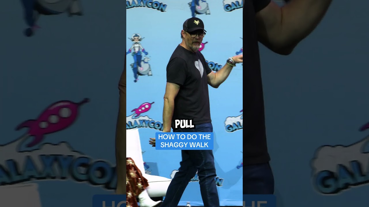 Matthew Lillard teaches the Shaggy walk