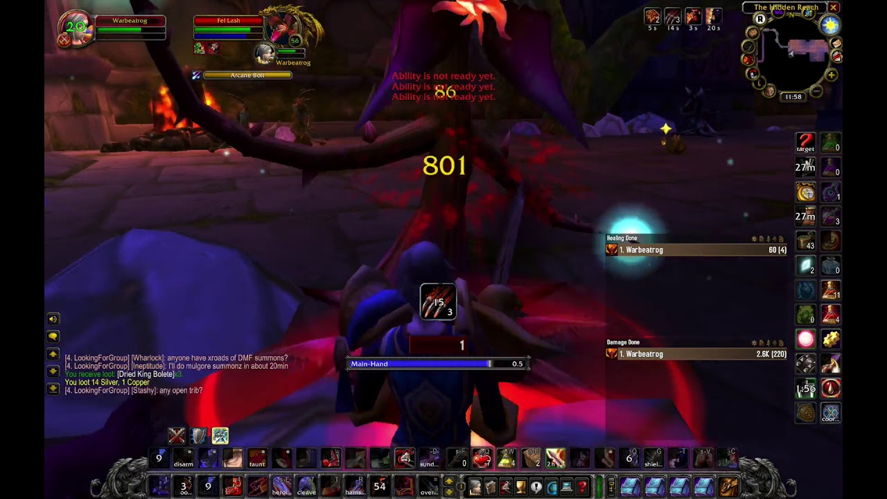 [WOW Classic] Warrior solo Dire Maul crescent key