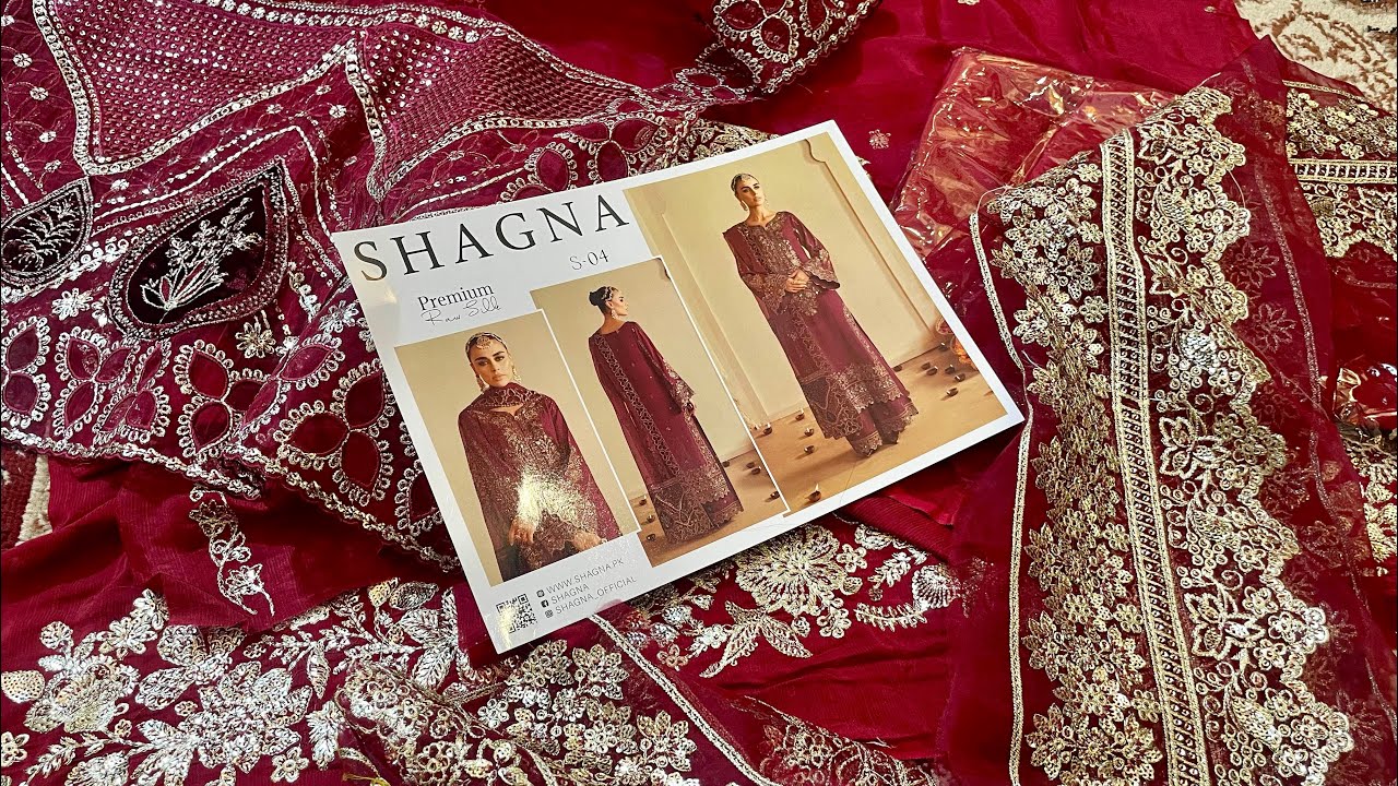 Ramsha New Shagna Collection ||Beautiful Raw Silk Suit || party wear At Affordable Price