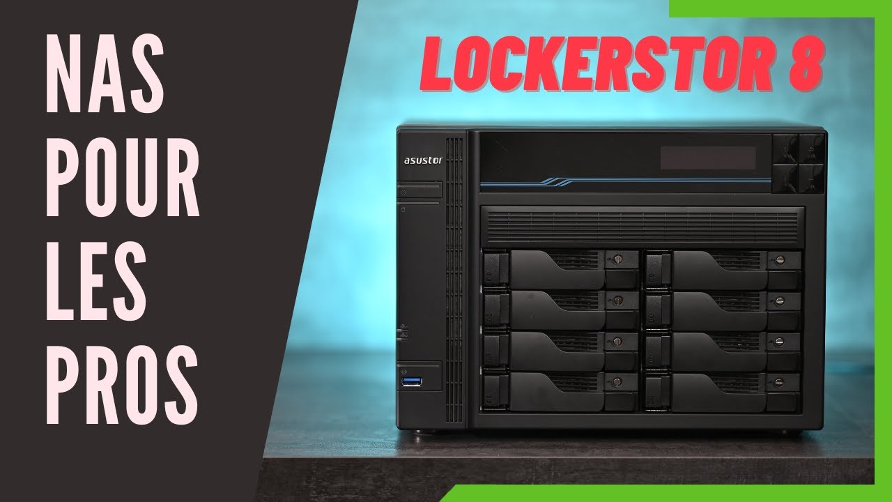 Lockerstor 8 : Le NAS pour les PROS ! - AS6508T