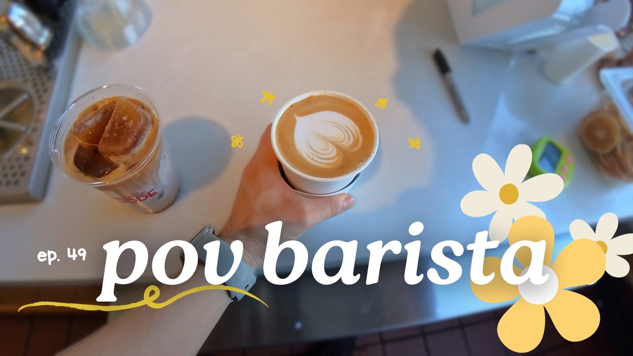 POV- nonstop barista rush