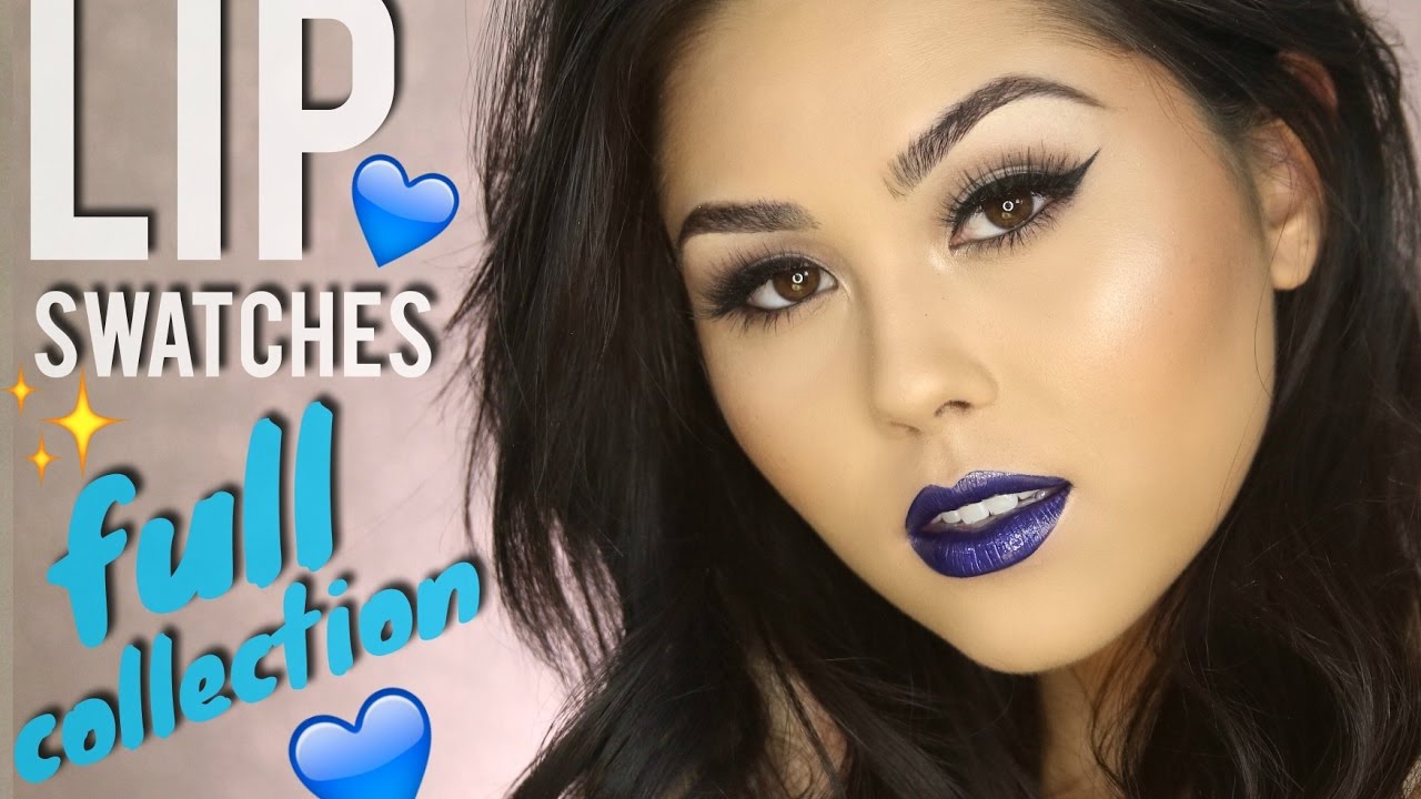 NEW FROM SMASHBOX | Be Legendary Collection Lip Swatches