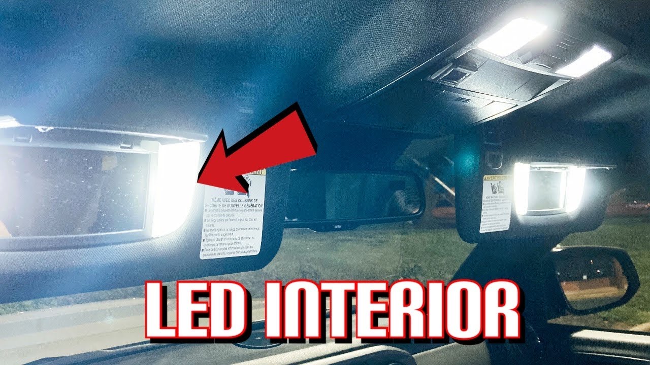 Toyota Tacoma LED Interior Lights How To Install 3RD GEN 2016+