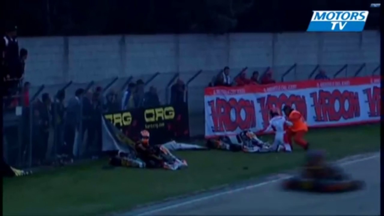 Karting crash compilation #1