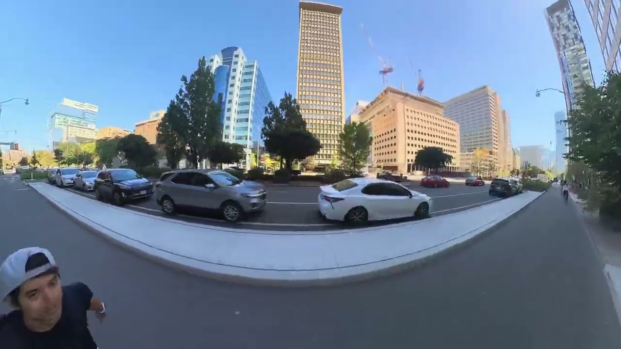 Patinando en Toronto Canada