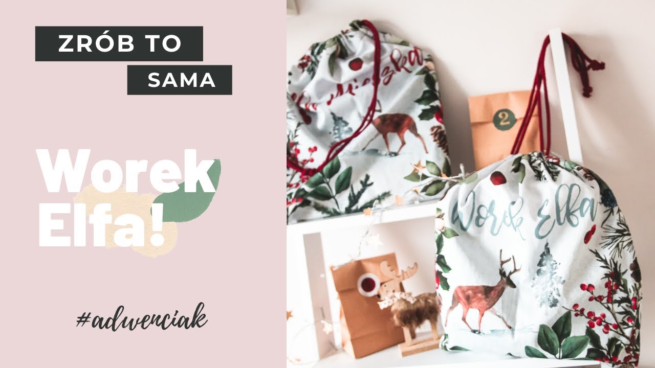 Jak uszyć worek na sznurki (DRAWSTRING BAG)? 🌟🤩🌟 To  MUST HAVE dla każdej mamy!