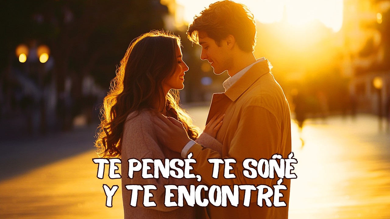 💖 Te Pensé, Te Soñé y Te Encontré 💕 Canción Romántica Sobre el Amor que Primero Vivió en el Corazón🎶