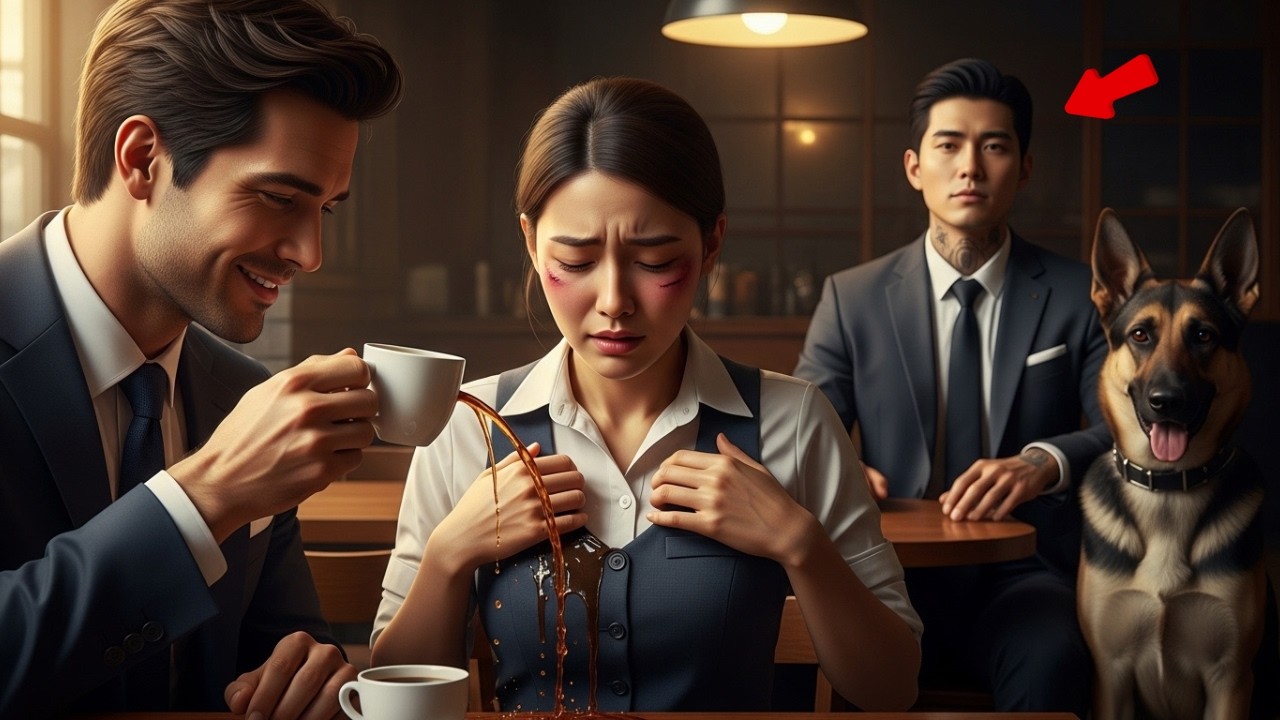 Entitled Billionaire’s Son Assaulted a Café Worker—Seconds Later, the Korean Mafia Boss Rose Behind.