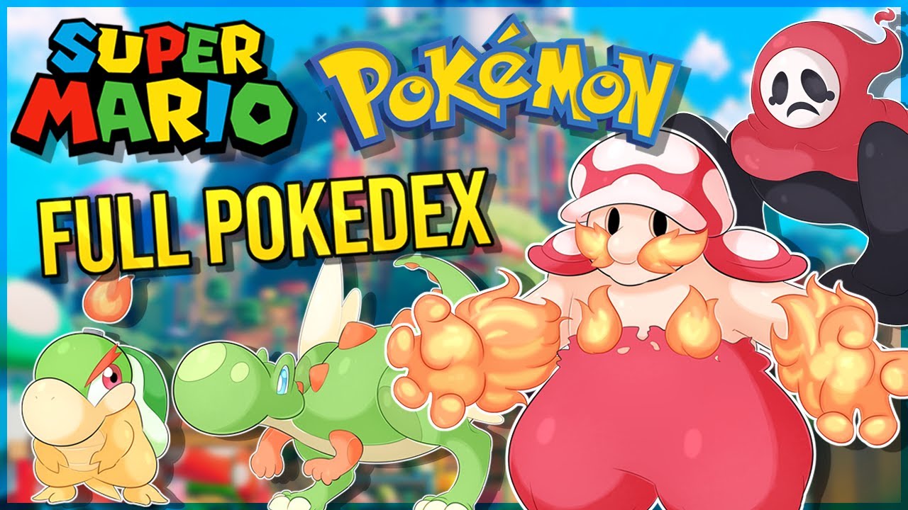 I Created an ENTIRE Pokemon Region Based on Super Mario