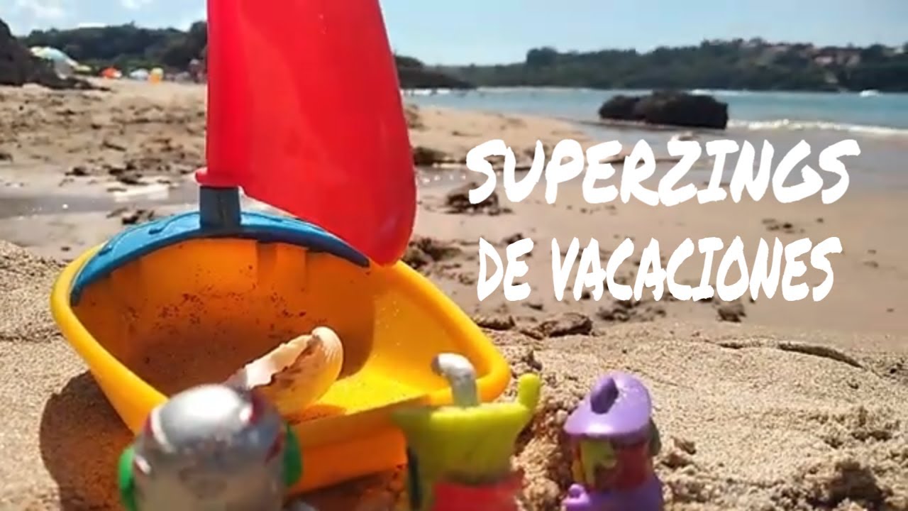🏖 Las VACACIONES de los SUPERZINGS  🌊 Aventuras en la playa