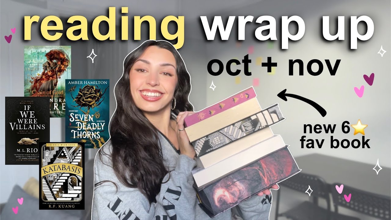 все книги, которые я прочитала в октябре и ноябре 📚✨💕 ~ итоги чтения (новые 6⭐️)