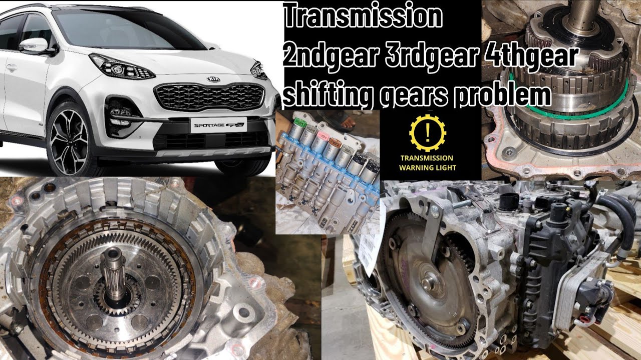 Kia Sportage AWD automatic transmission  2ndgear 3rdgear 4thgear gear shifting delay problem