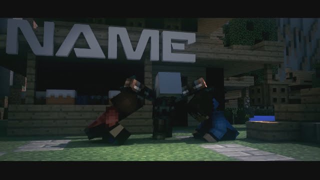 Free Minecraft Intro Template #2 [C4D, AE]