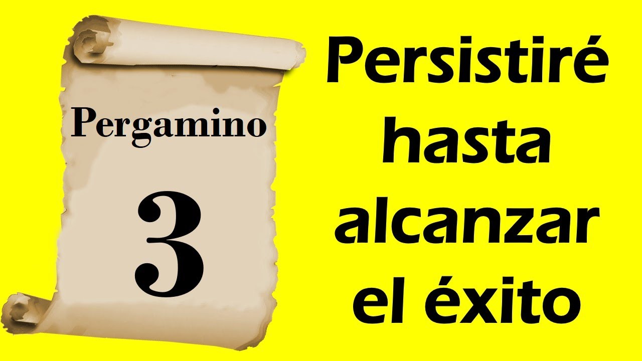 PERGAMINO 3 📜 El Vendedor M&aacute;s Grande Del Mundo (voz humana)