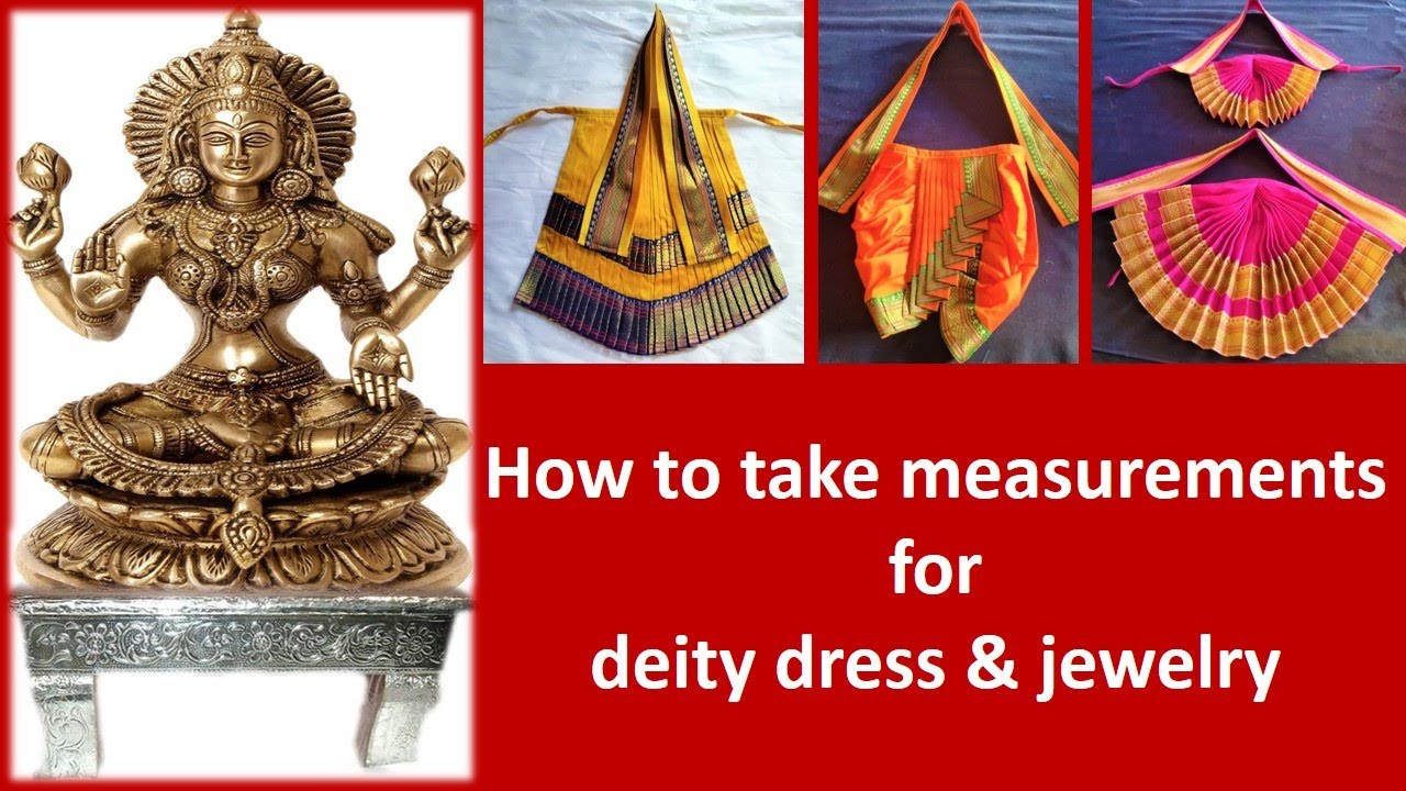 Как снять мерки для платьев и украшений Deity