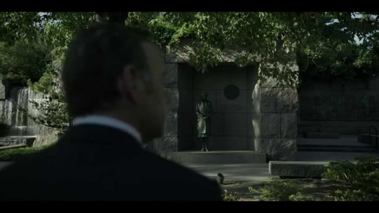 House of Cards - FDR Memorial Scene