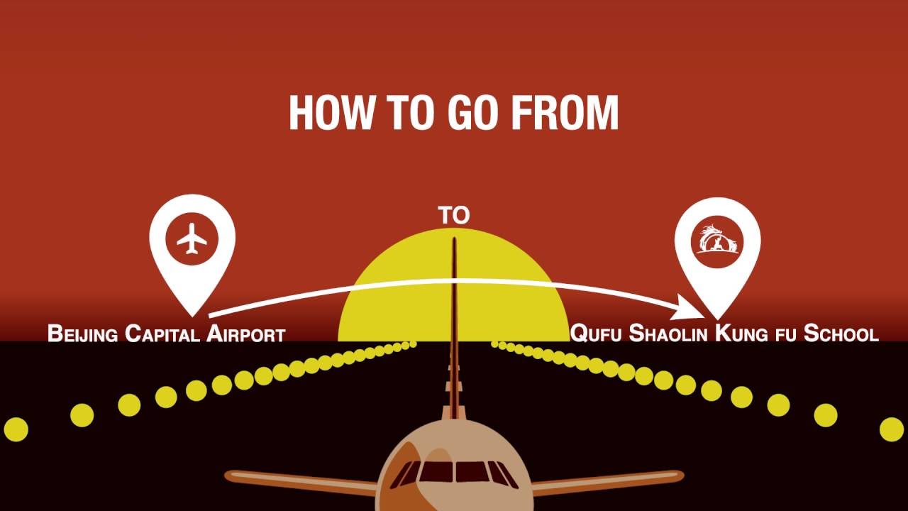 From Beijing Capital Airport To Qufu Shaolin Kung Fu School
