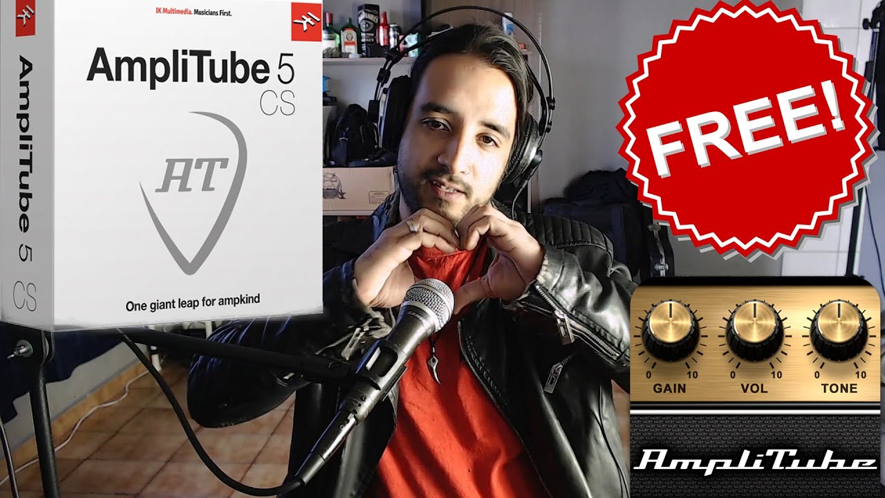 AMPLITUBE 5 ORIGINAL E DE GRAÇA!!!
