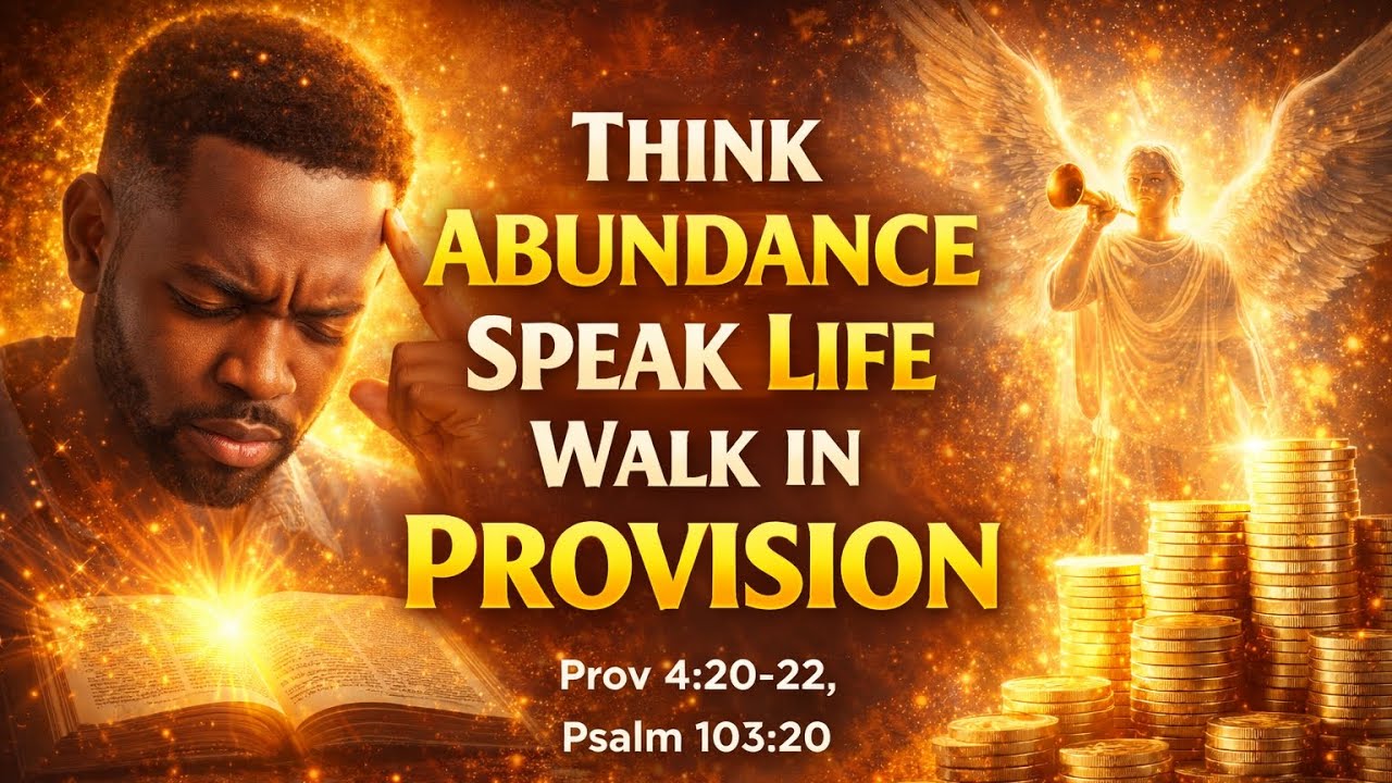✨Think Abundance. Speak Life. Walk in Provision. 🙌💫 | Pastor Adekusibe O Adedeji 