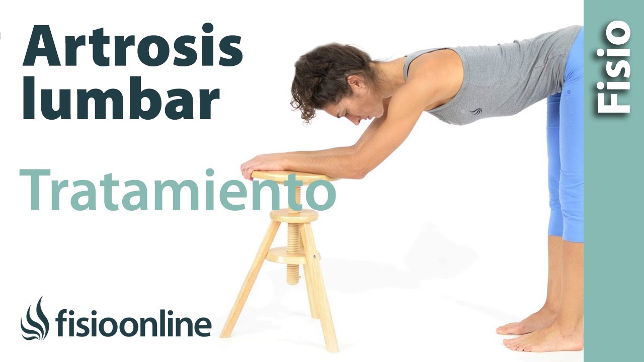 Artrosis lumbar - Tratamiento con ejercicios, automasajes y estiramientos