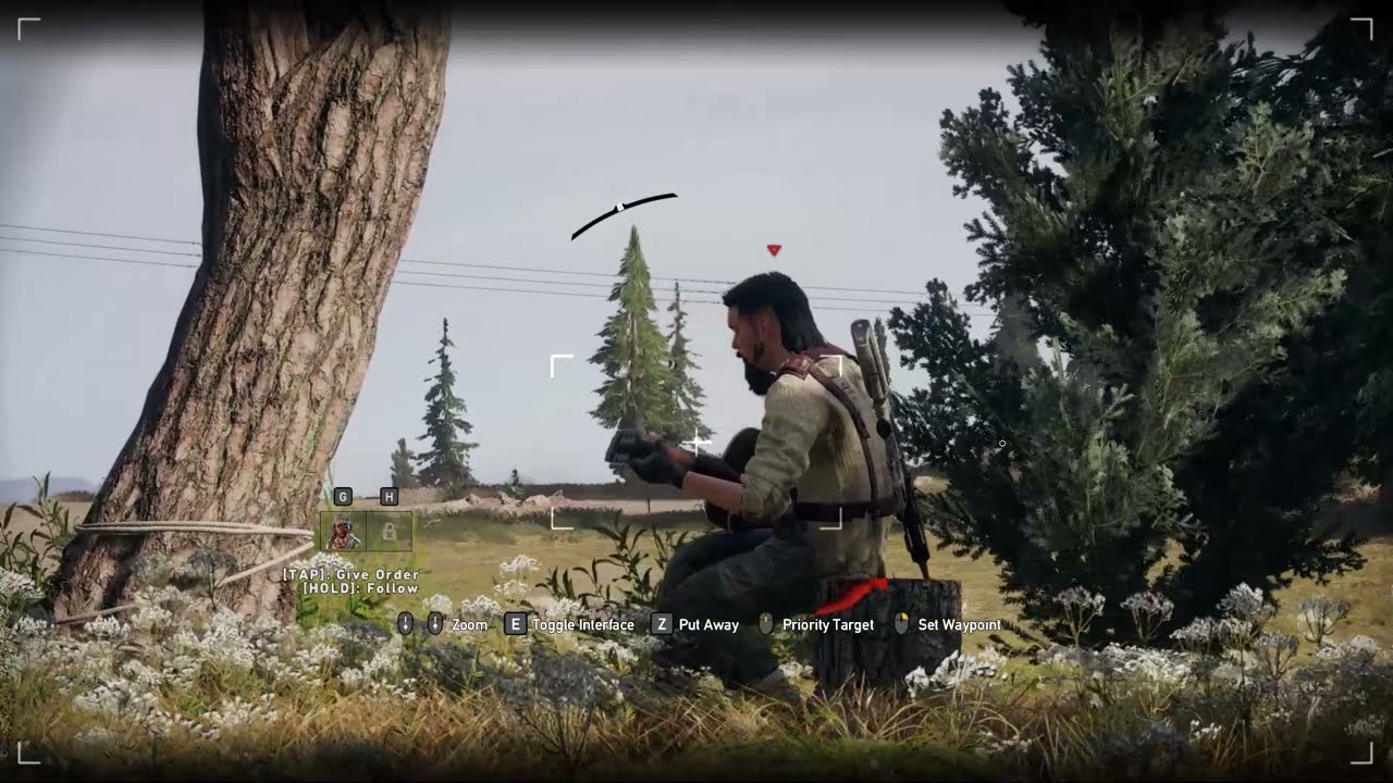 Сектант играет на гитаре песню - Help Me faith [Far Cry5]