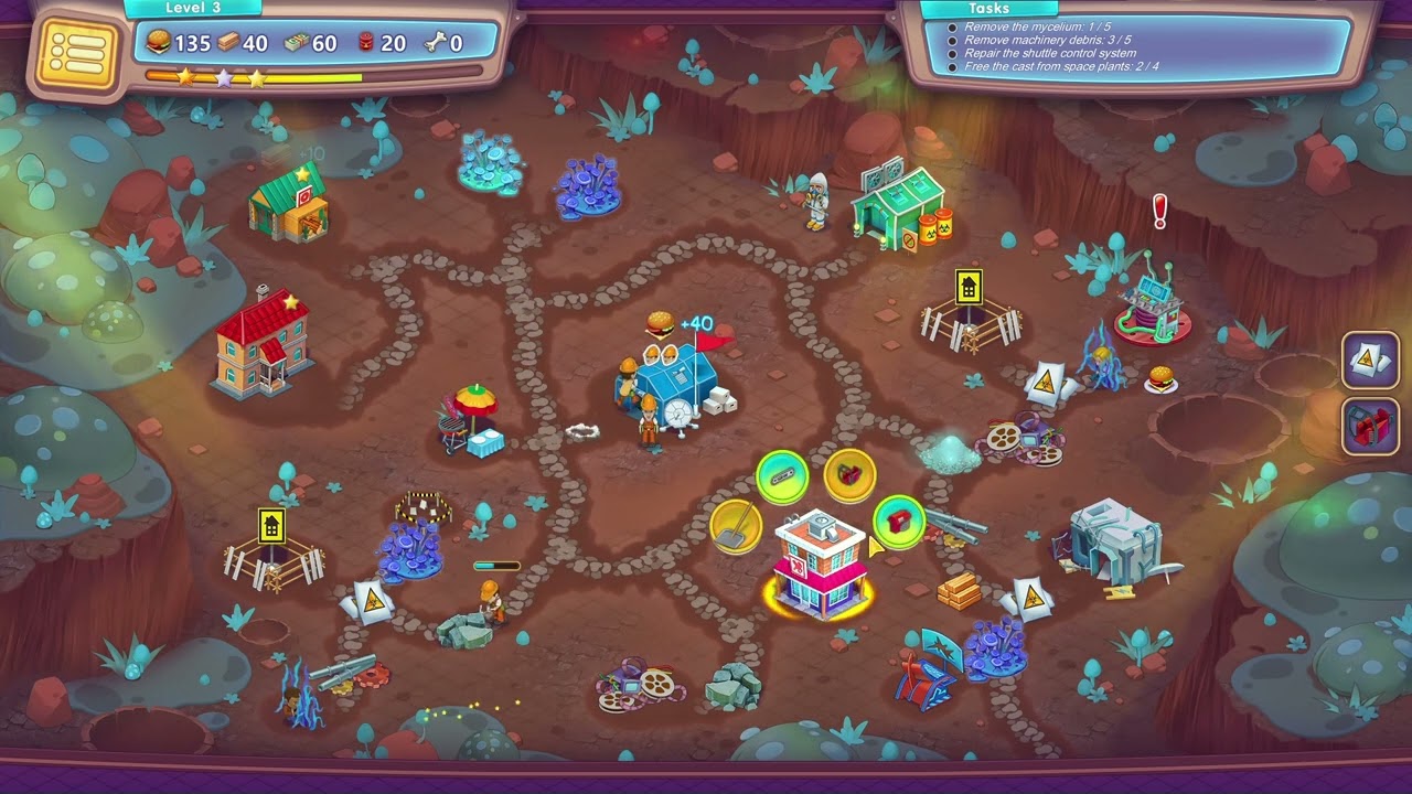 Rescue Team: Lights  Camera  Outer Space - Collector's Edition Level 3