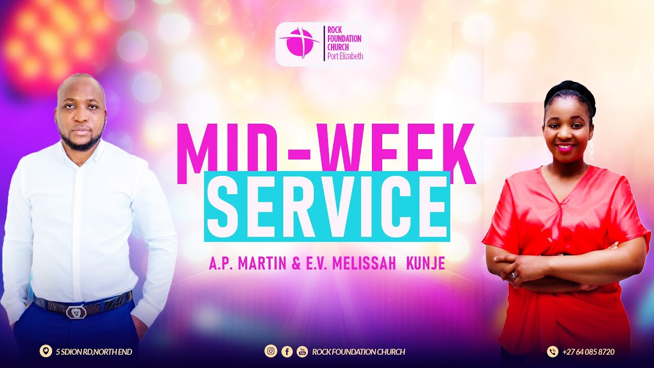 MIDWEEK SERVICE || ROCK FOUNDATION CHURCH-RFC || 19 DEC 2025