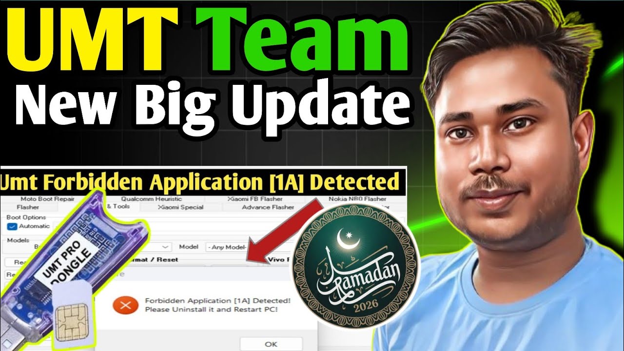 Umt Forbidden Application 1a detected Problem || UMT New Big Update Ramadan || Umt Forbidden Fix