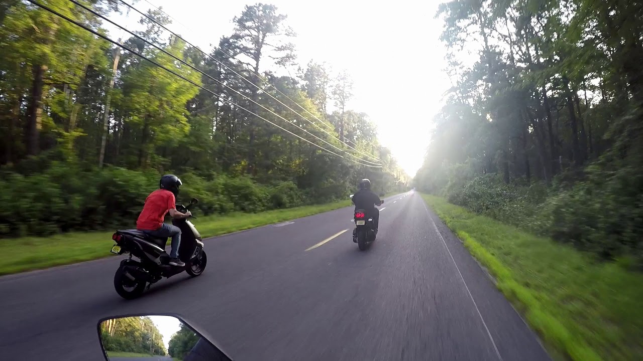 SCOOTER BILL - SATURDAY SCOOTER RIDE - WOLF RUGBY II