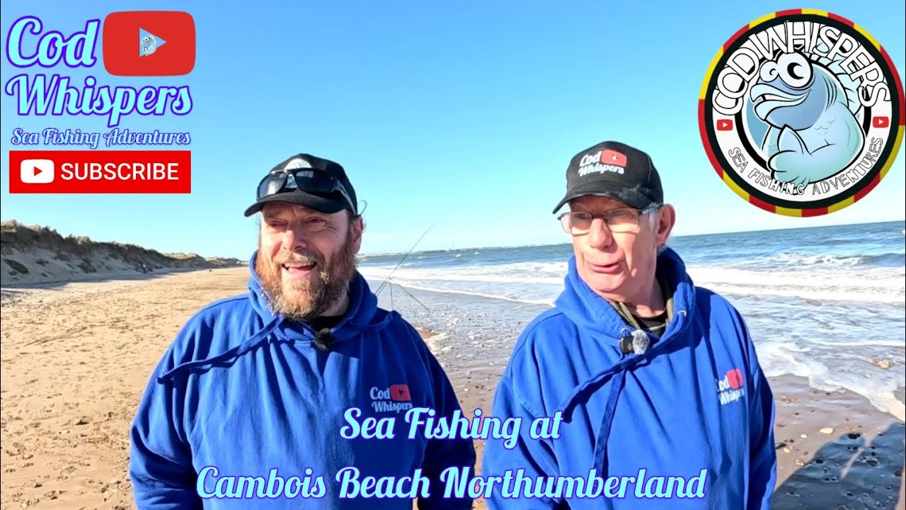 Sea Fishing Hightide at Cambois Beach Northumberland, Flattie Bashing, Century Fireblade GT