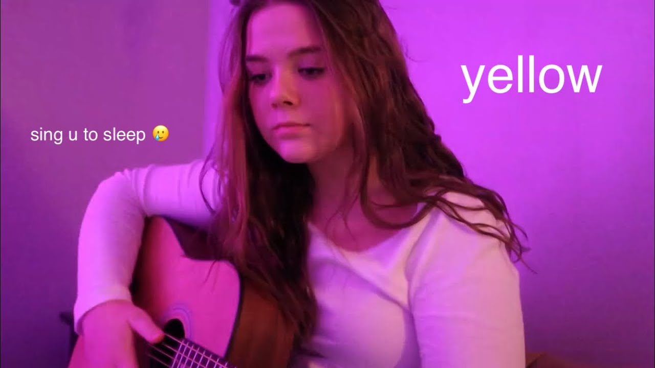 yellow acoustic cover