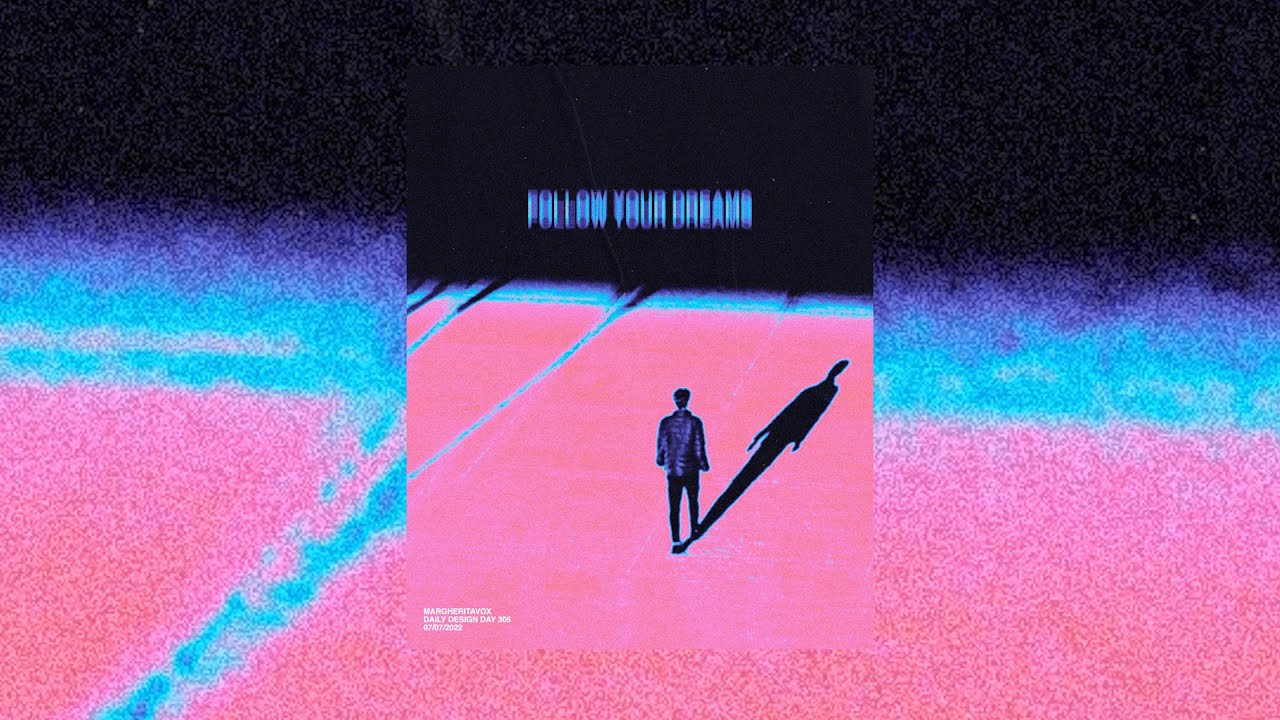 GRADIENT MAPS & BLURRY STUFF - Daily Design Day 305 - Full Video Walkthrough (Adobe Photoshop)