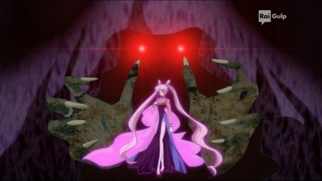 Sailor Moon Crystal - Rai Gulp - Black Lady - Chibiusa