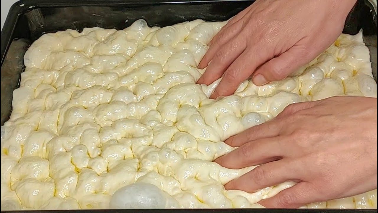 POGAČA PUNA MJEHURIĆA💥Nestane još dok je vruća❗️Focaccia Bread recipe💥