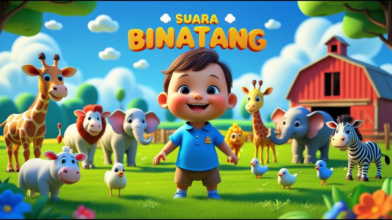 SUARA BINATANG - KUMPULAN LAGU ANAK DAN BALITA TERPOPULER | Roman Kids