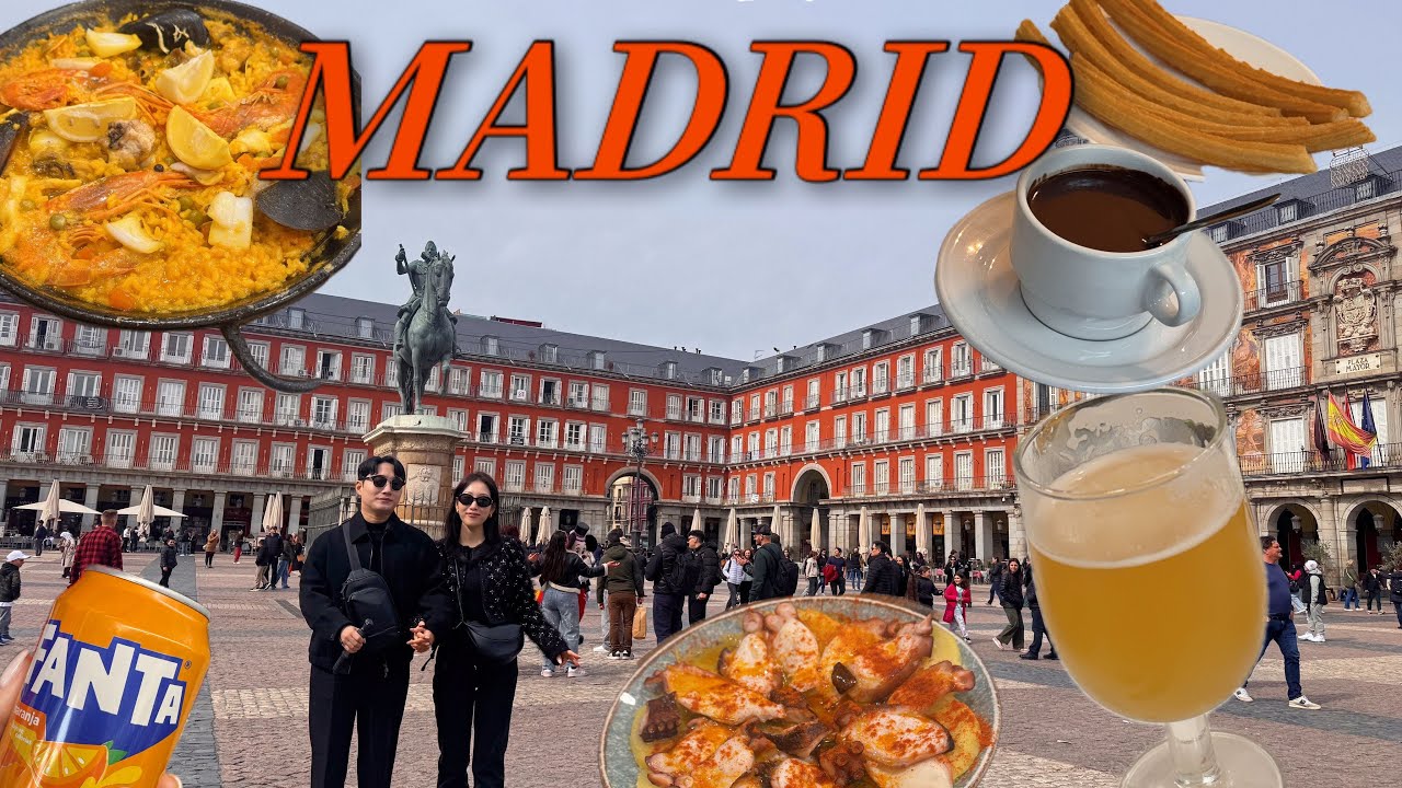 스페인에서 파리까지 유럽 신혼여행 브이로그 ✈️ㅣ🇪🇸스페인 마드리드편 #1 / 가기 전 필수 시청!⭐️