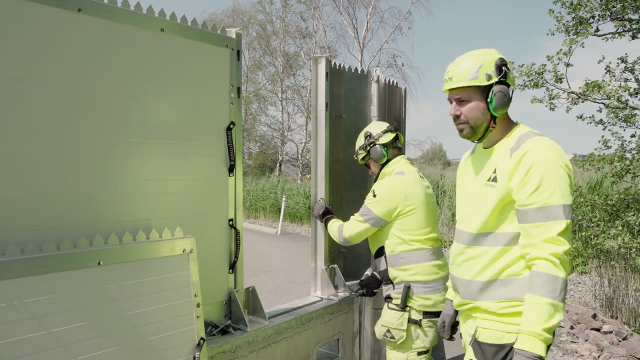 SVEA barriär | SoundPanel vinkel