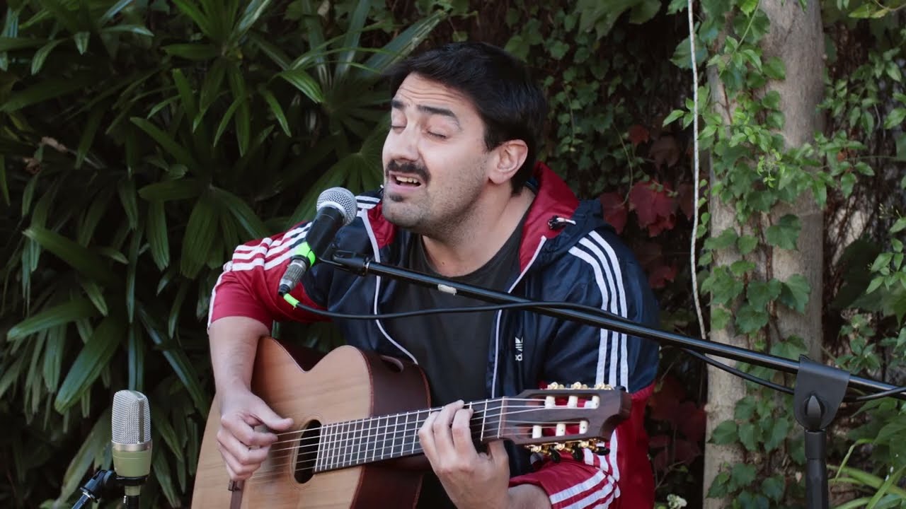 Gastón Galilea en el Jardín de Somsoc