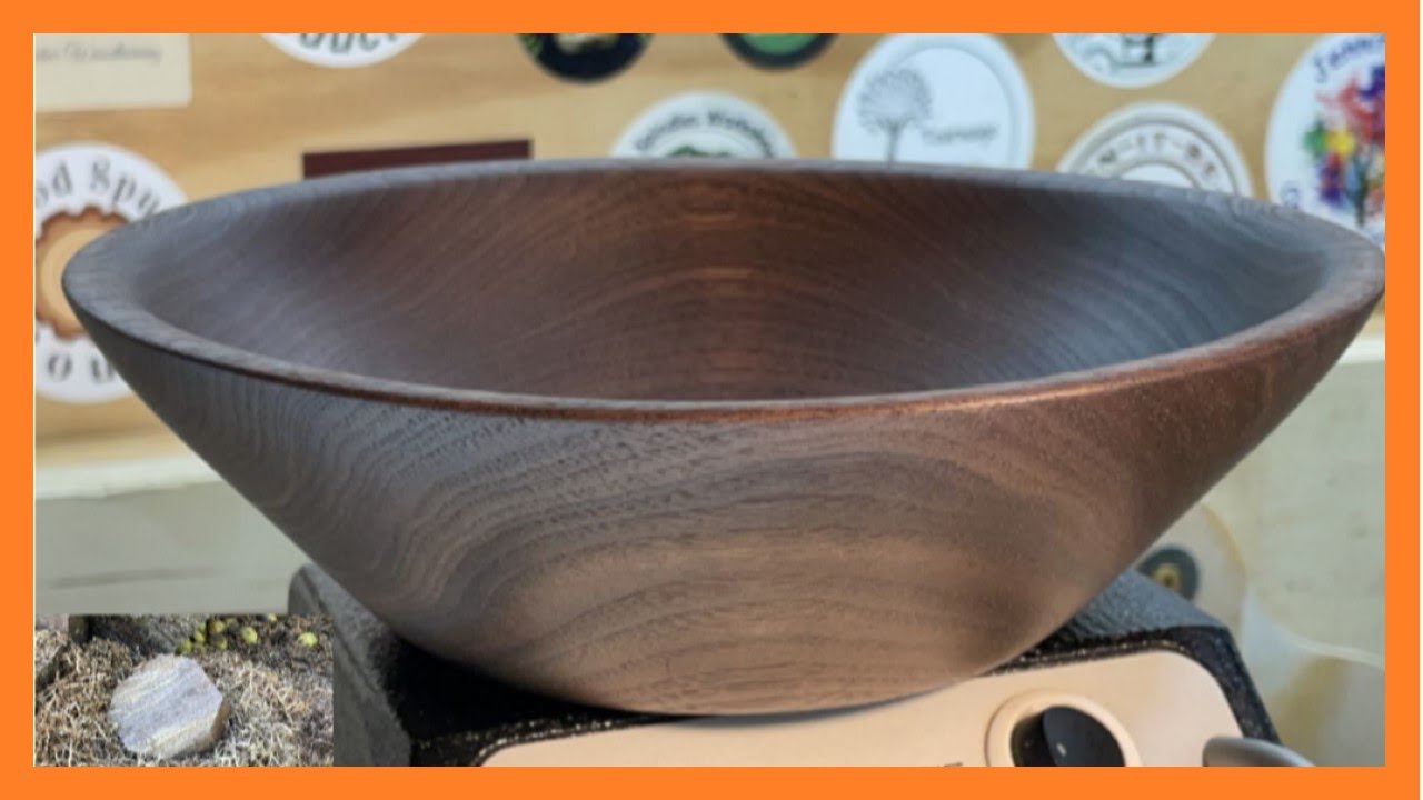 Wet Wood Is So Relaxing - Turning A Utilitarian Black Walnut Bowl - Copper Owl Woodturning